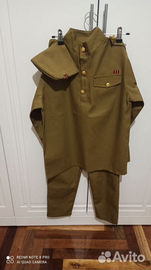 Детский военный костюм для мальчика