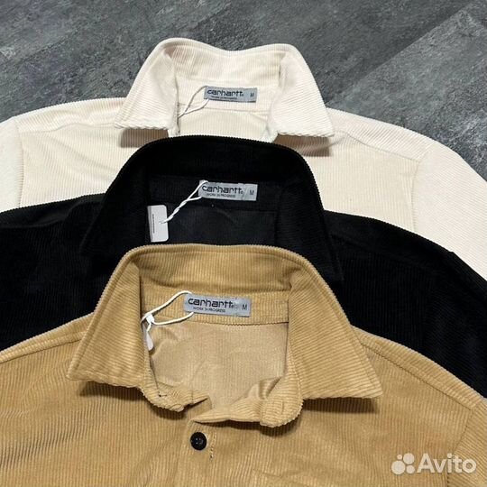 Вельветовые рубашки carhartt