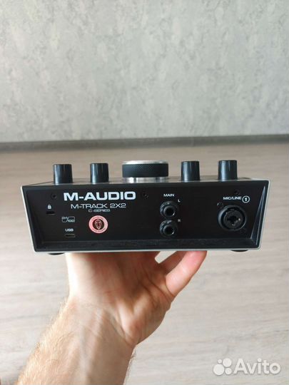 Звуковая карта m-audio m-track 2x2