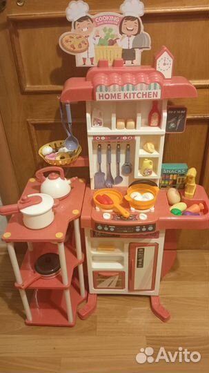 Игровой набор кухня с паром, звуком и светом