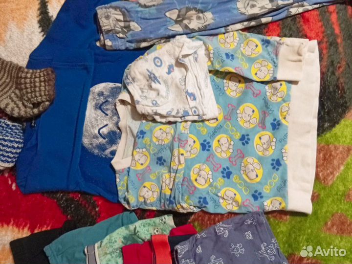 Детские вещи пакетом на мальчика 86 98