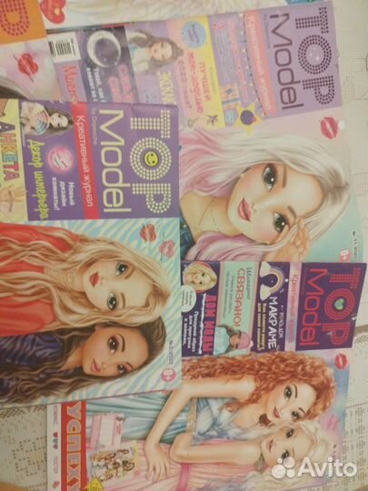 Журналы для девочек Top Model 8 штук
