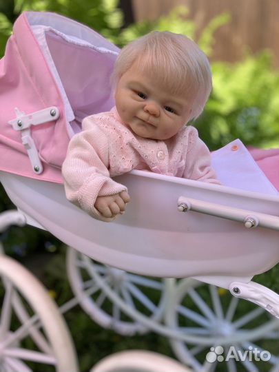 Ретро коляска для кукол