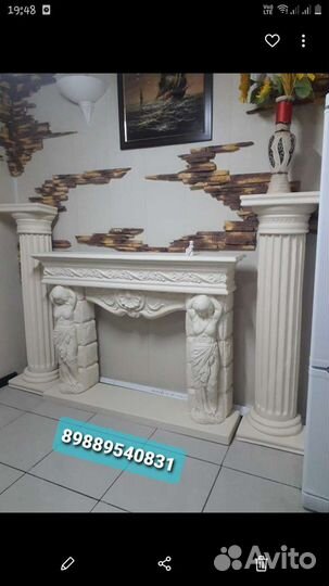 Фальш камин. он же Портал для камина.гипс