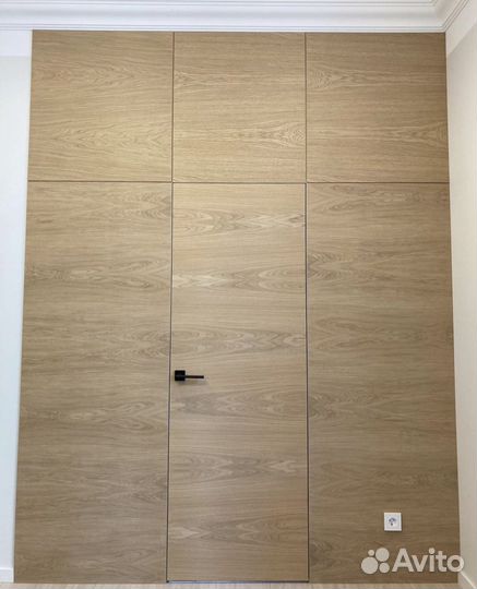 Скрытые двери под отделку