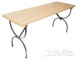 Садовая дачная мебель стол и скамейки складные