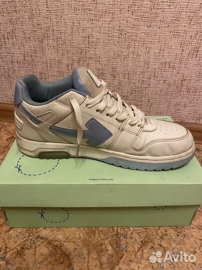 Кроссовки off white out of office 43