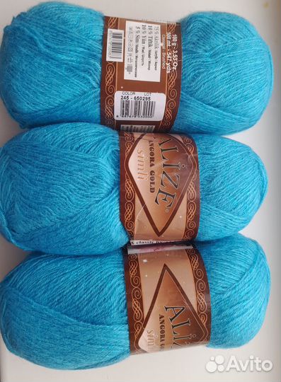 Пряжа angora gold simli