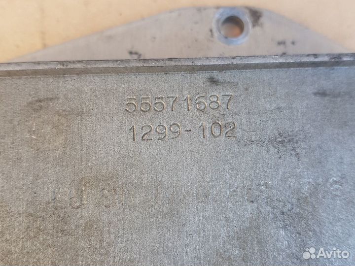 Опель астра н зафира в z16xer z18xer радиатор тепл