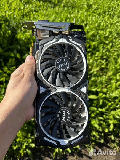 Видеокарта MSI GTX 1070 ti 8gb armor 8G