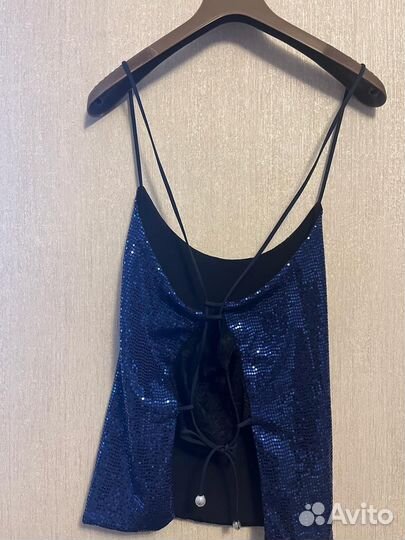 Прекрасная коктейльная маечка или для танго