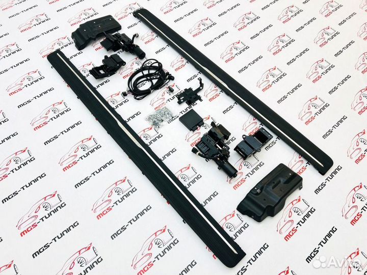 Пороги выдвижные Jaguar F-Pace 16 +