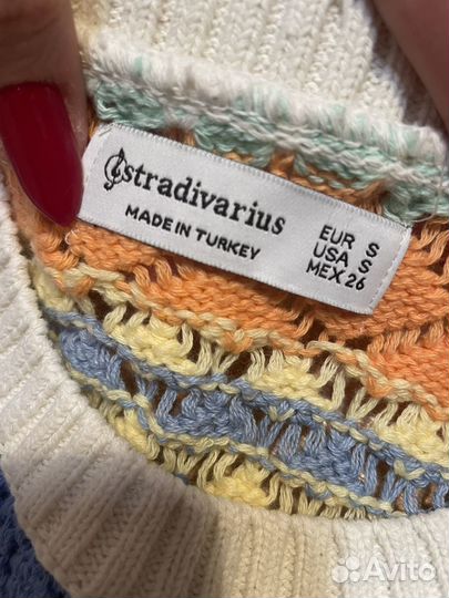 Жилетка Stradivarius вязаная