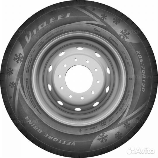 Viatti Vettore Brina V-525 195/75 R16C 107R