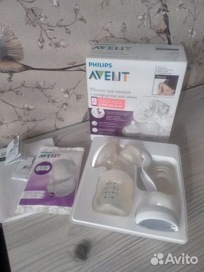 Молокоотсос avent ручной