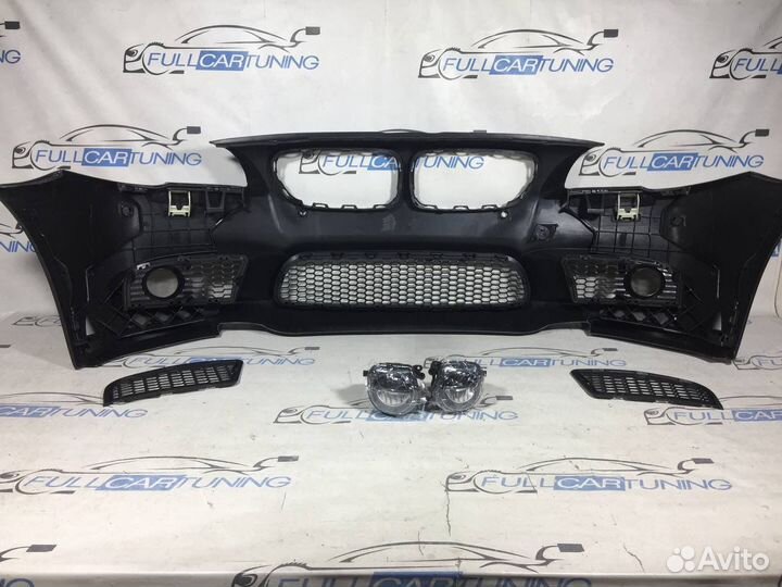 Передний бампер бмв 5 серии Ф10 Ф 10 в стиле М М5