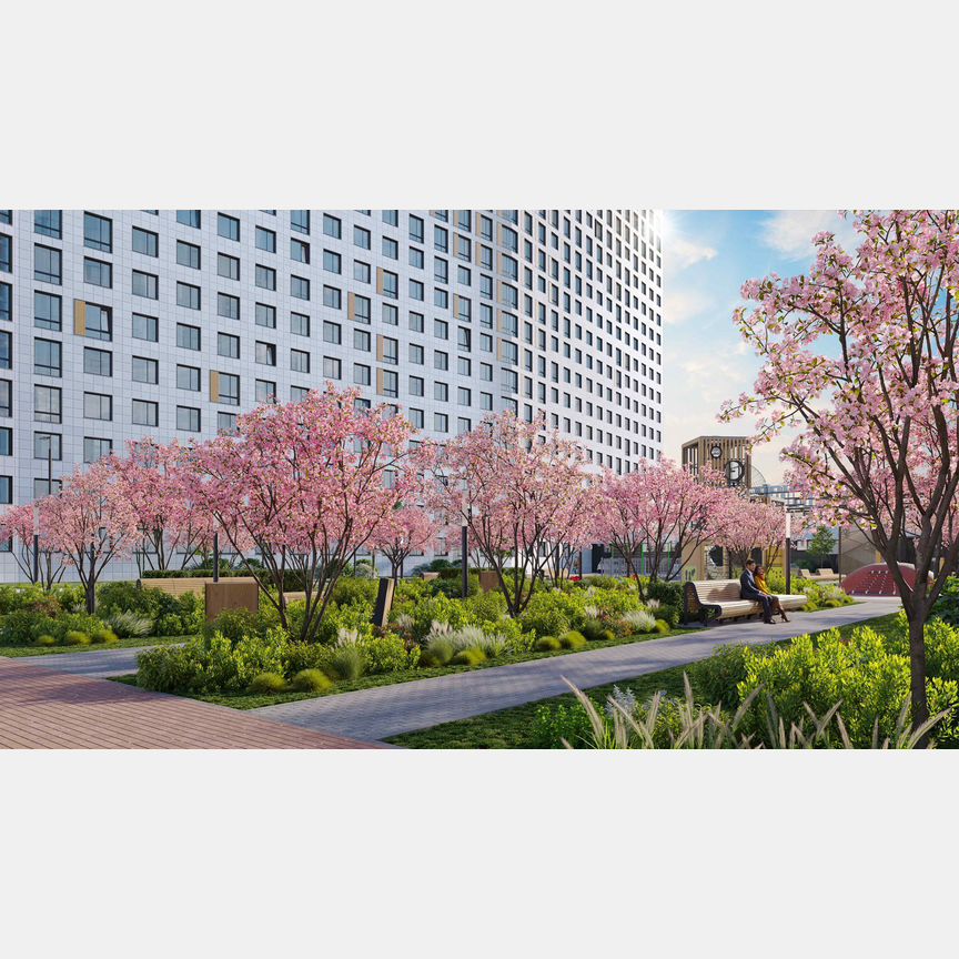 2-к. квартира, 53,9 м², 4/18 эт.