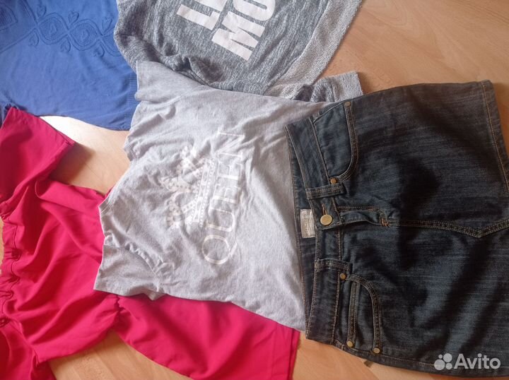 Вещи пакетом на девушку