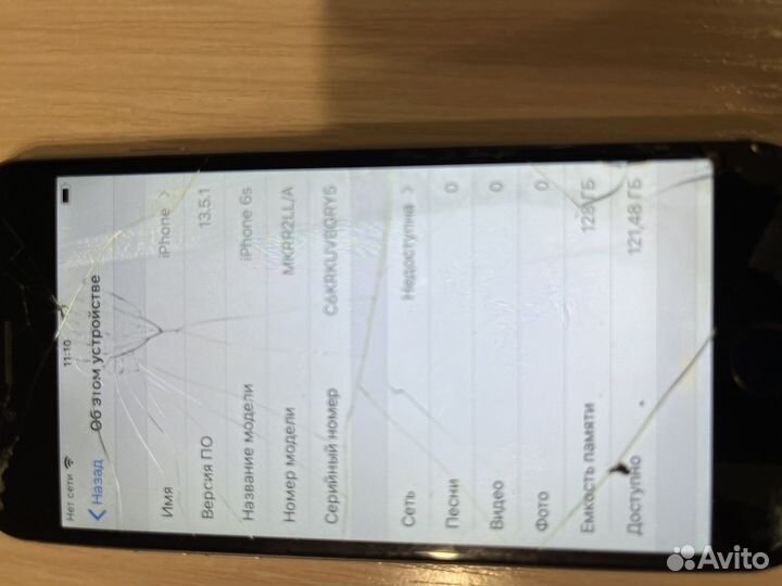 iPhone 6S, 128 ГБ