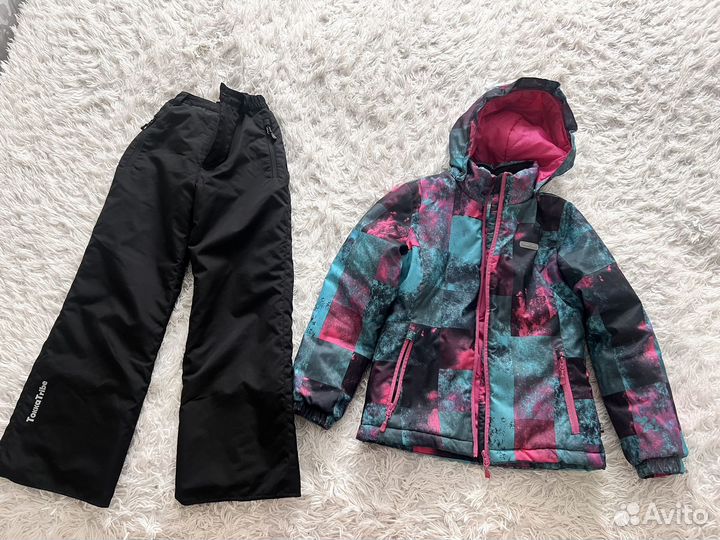 Комплект (комбез) зимний для девочки 146