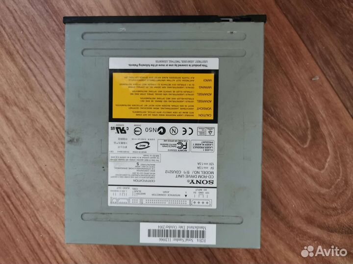 Asus, sony CD-ROM-дисковод
