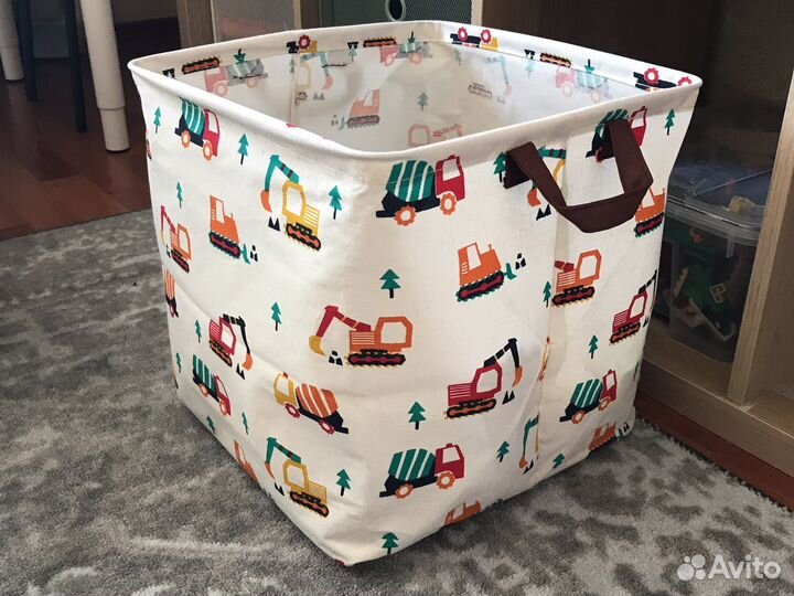 Корзина для хранения игрушек вещей одежды