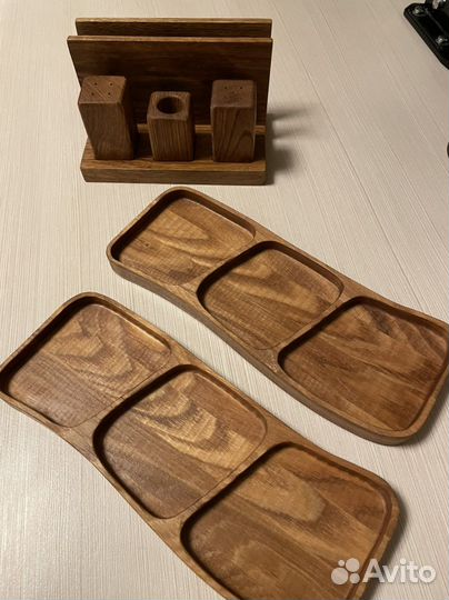 Менажница деревянная