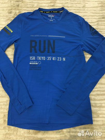 Лонгслив мужской reebok размер S