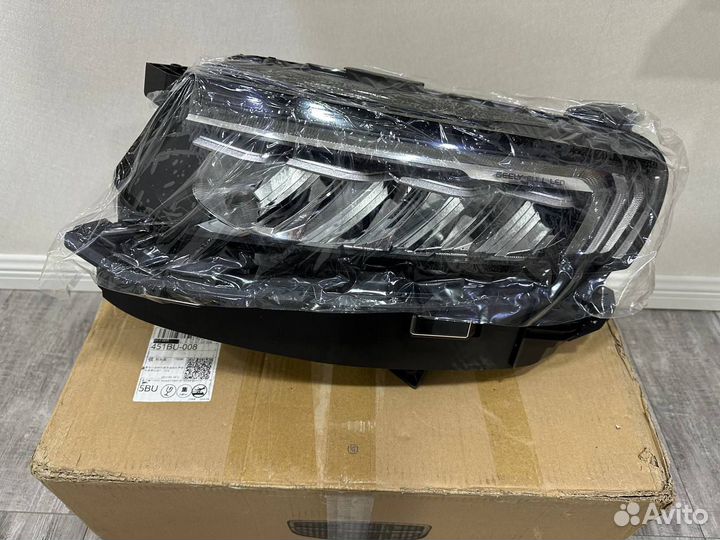 Новая фара Geely Tugella, передняя левая