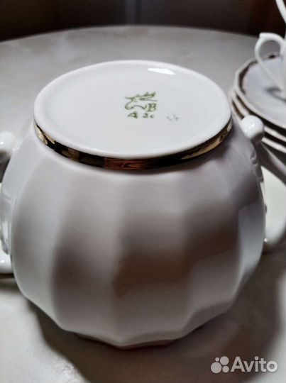 Чайный сервиз вербилки СССР