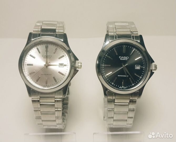 Casio круглые с календарём
