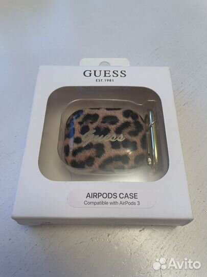 Чехол для наушников guess airpods 3