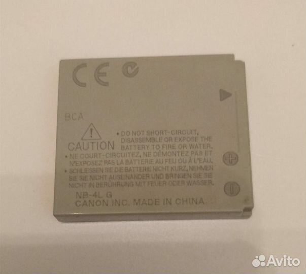 Аккумулятор Canon nb-4l, оригинальный