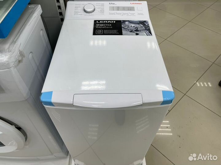 Вертикальная с/машина 6.5кг Leran WTL 46106 WD