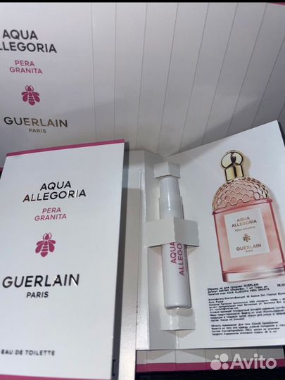 Guerlain aqua allegoria pera granita оригинал