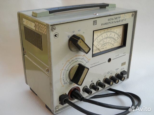 Вольтметр универсальный В7-17, СССР, 1973 год