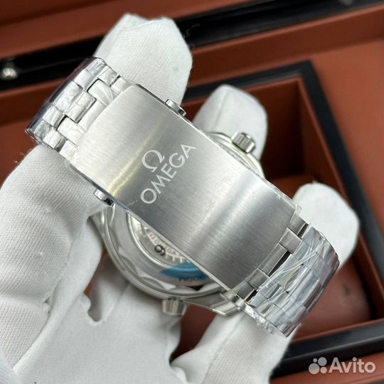 Часы Omega Seamaster Diver 300m Rhodium Dial