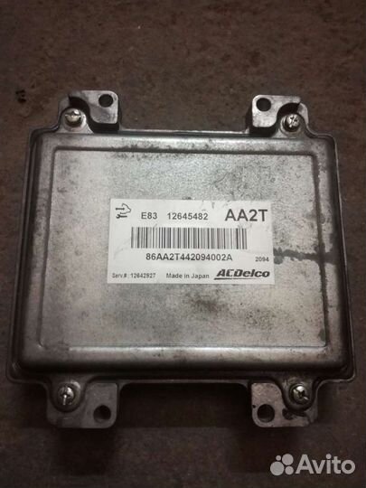 Эбу комплект шевролет авео т300