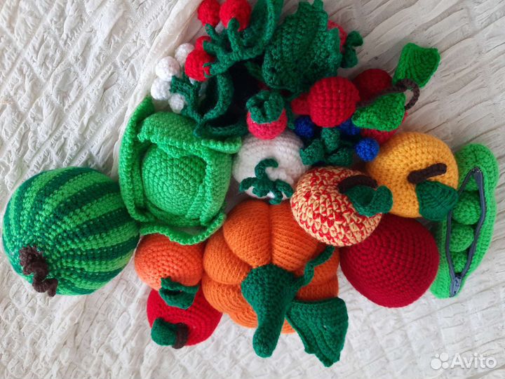 Вязаные игрушки ручной работы