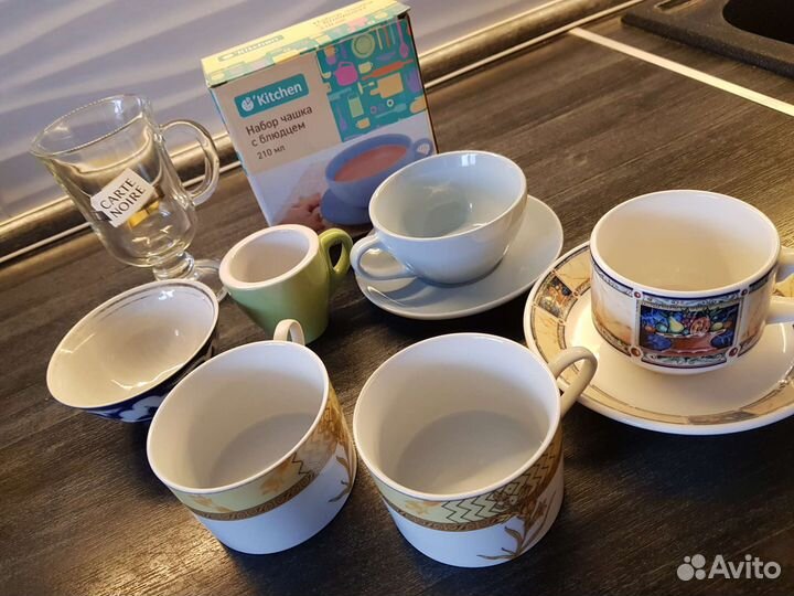 Кружки,чашки,блюдца в ассортименте