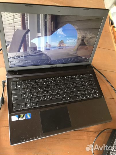 Мощный быстрый ноутбук asus x55vd i7