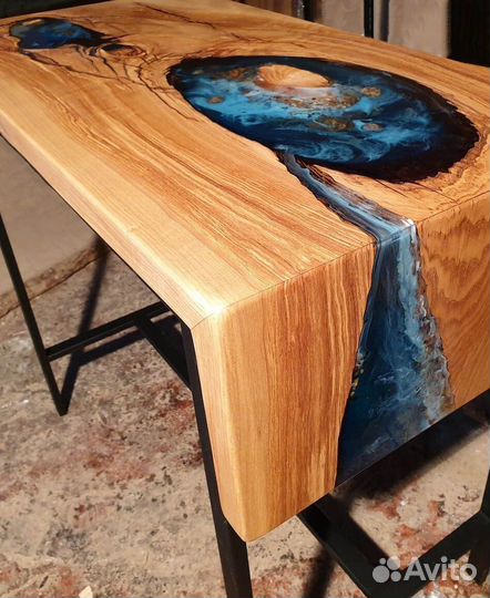 Столы и стулья из эпоксидной смолы
