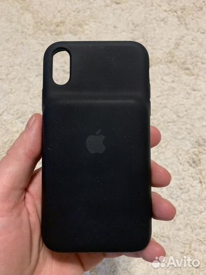 Чехол на iPhone xr с дополнительным аккумулятором