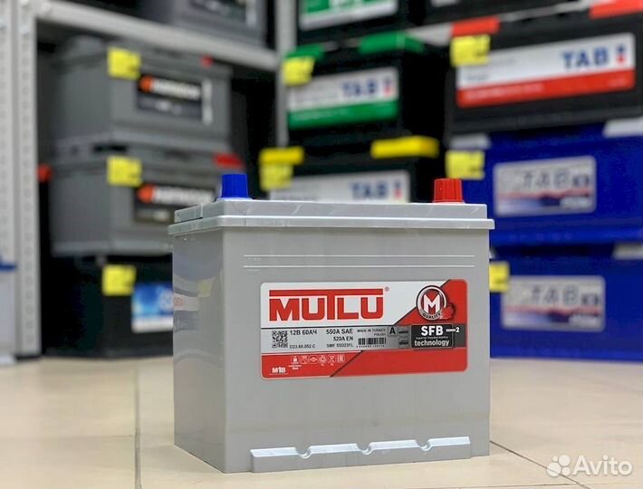 Аккумулятор mutlu 60 Ач Азия