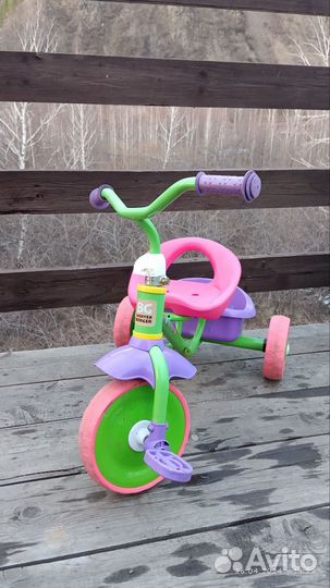 Детский трехколесный велосипед бу
