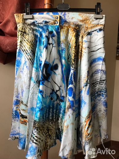 Юбка шелковая