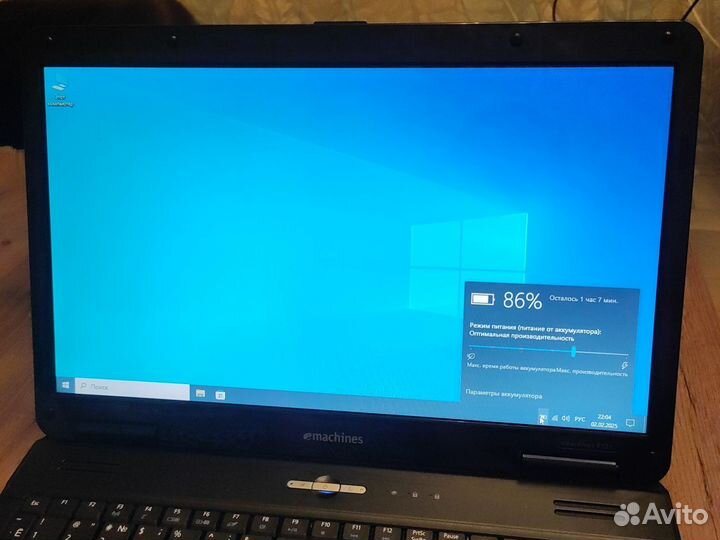 Ноутбук emachines