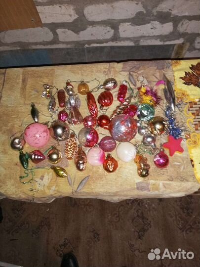 Игрушки на елку СССР