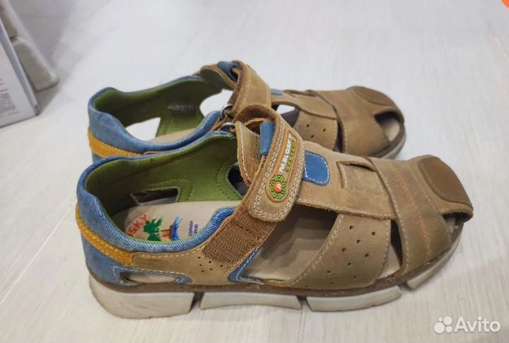 Сандалии pablosky кожаные 37