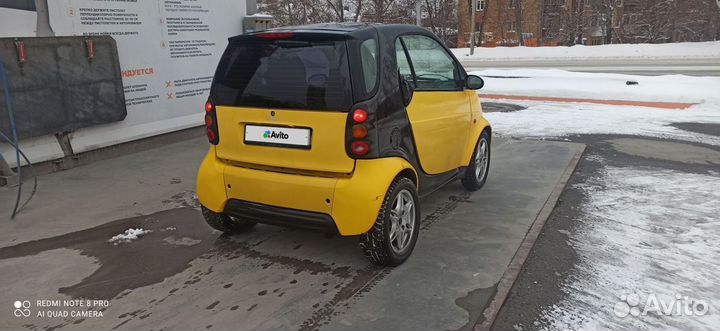 Smart Fortwo 0.6 AMT, 1998, 96 000 км